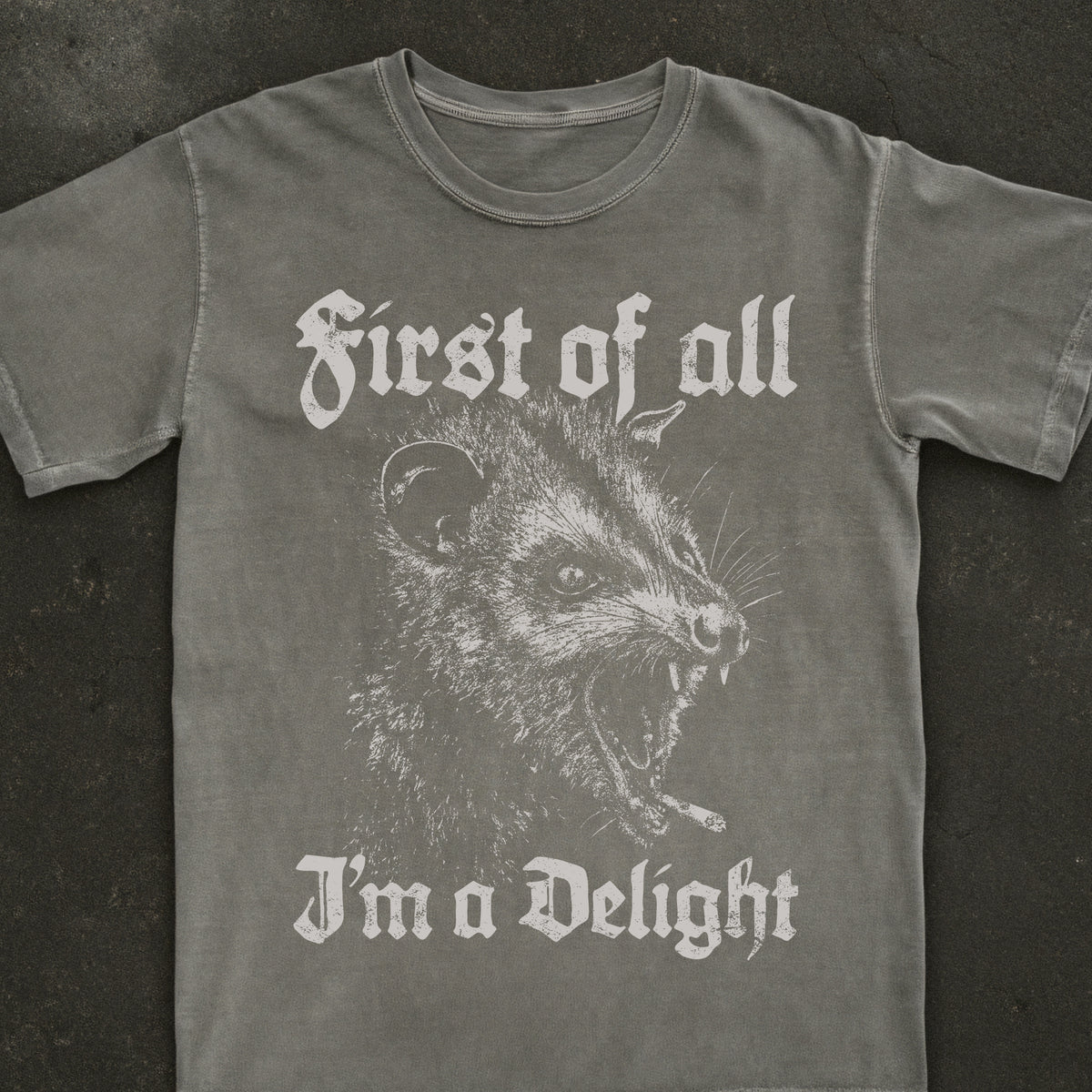 First Of All I'm A Delight Tee