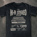 Hi-Fi Stereo VCR Ad Tee