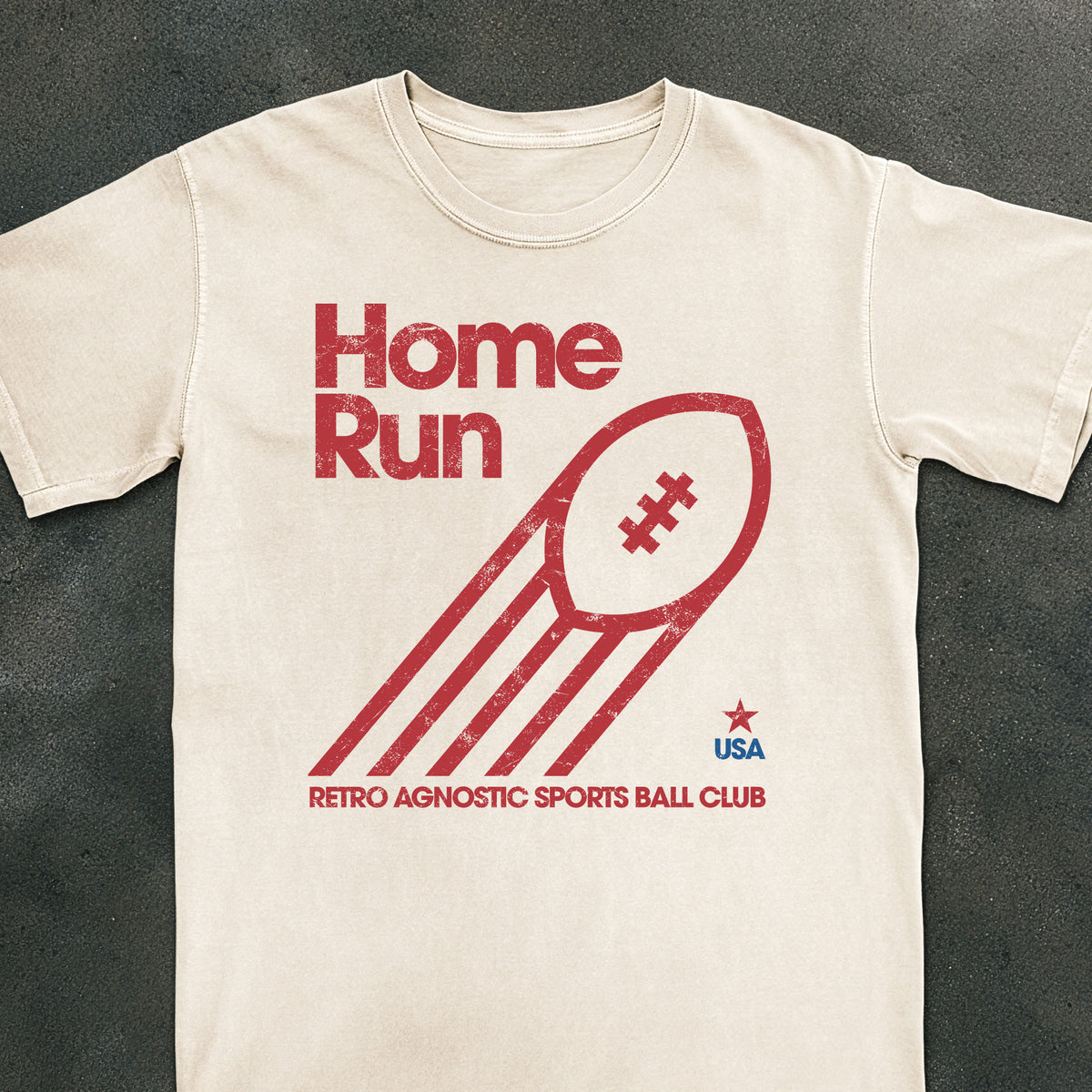 Home Run Football Tee