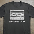 I'm This Old Audio Cassette Tee