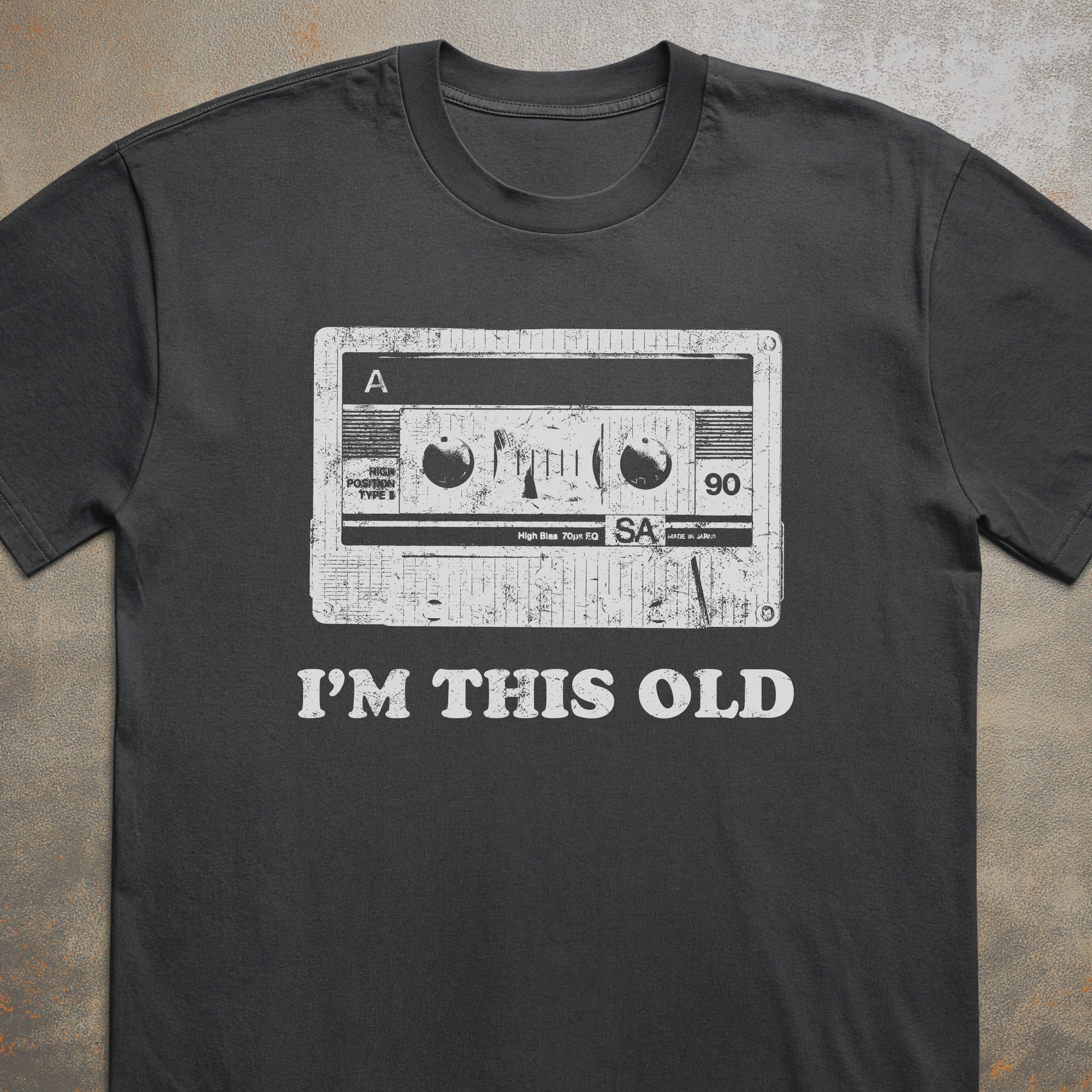 I'm This Old Audio Cassette Tee