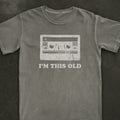 I'm This Old Audio Cassette Tee