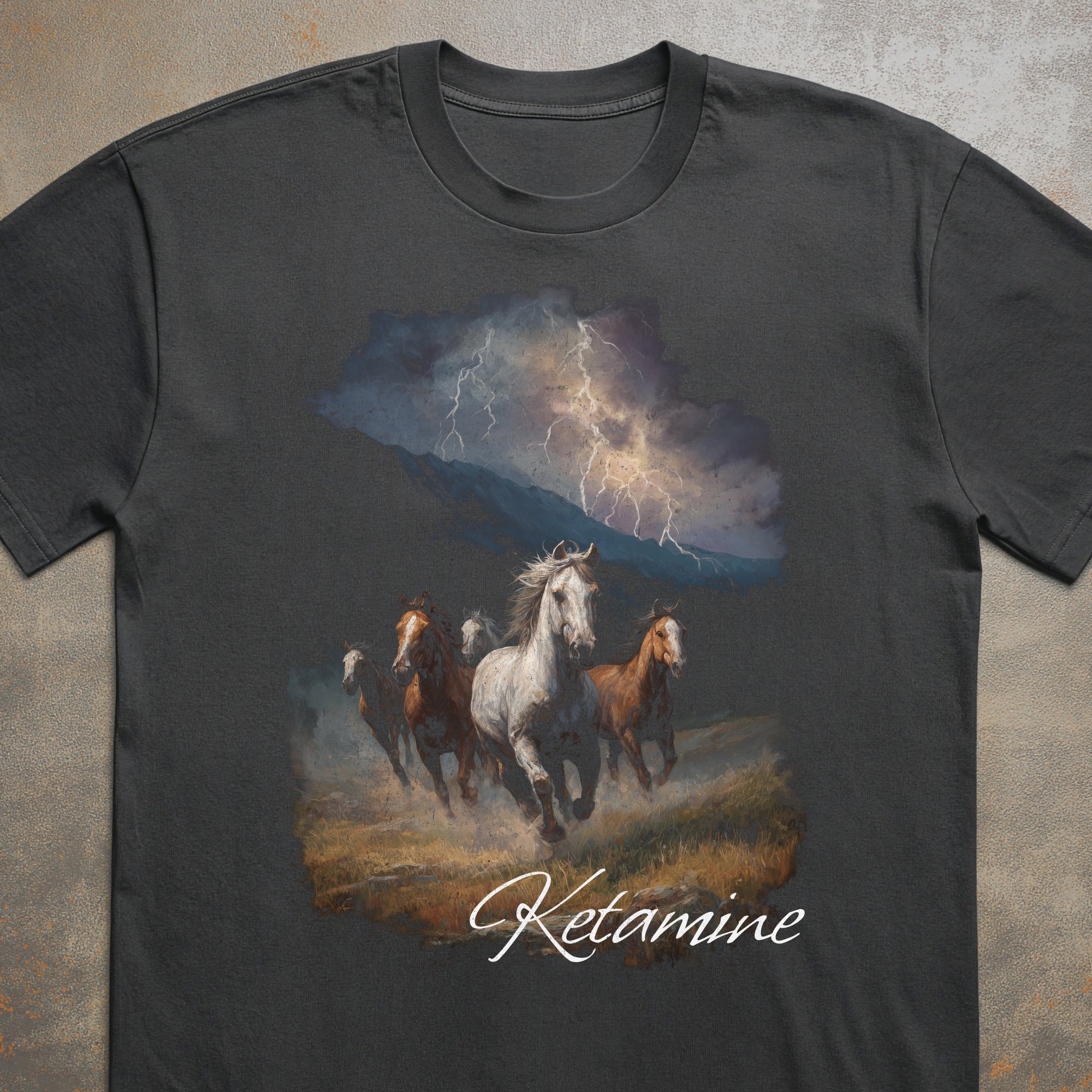 K Run Horses Tee