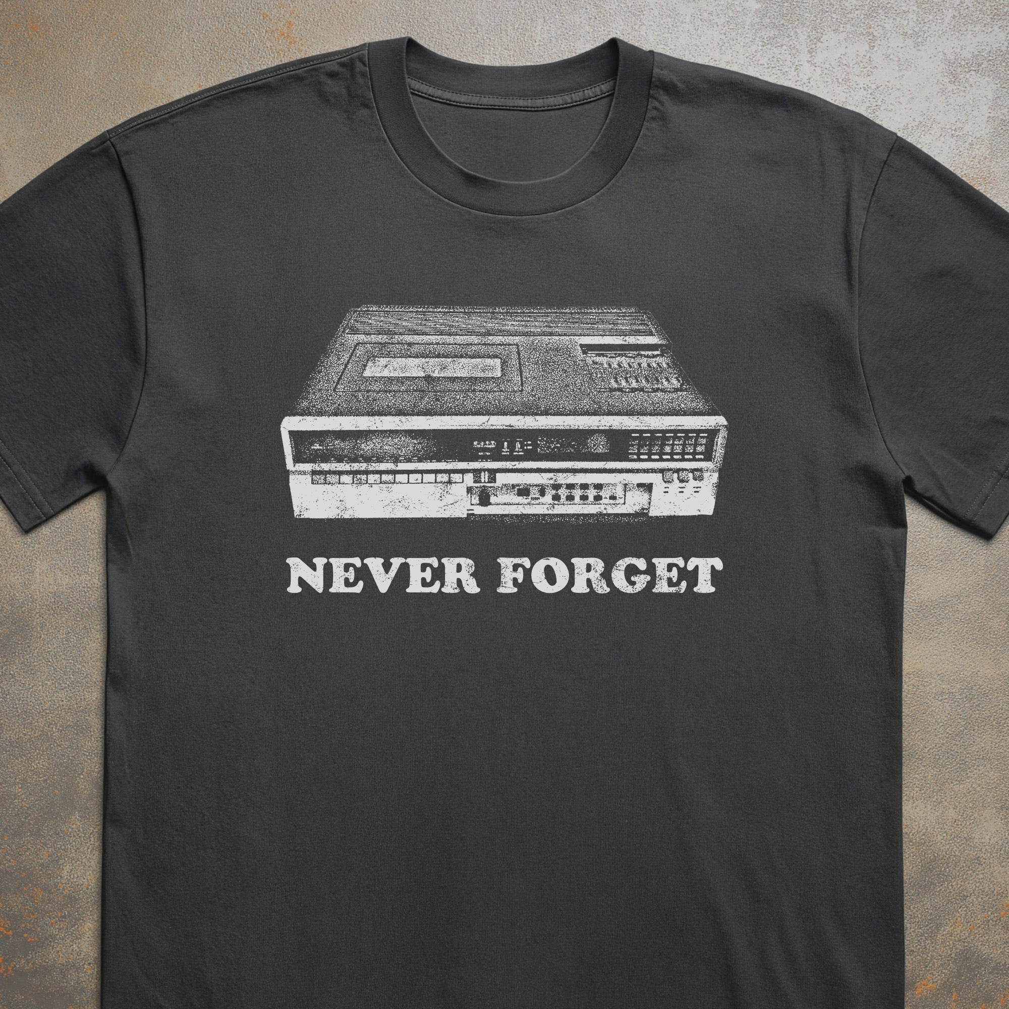 Never Forget VCR Tee