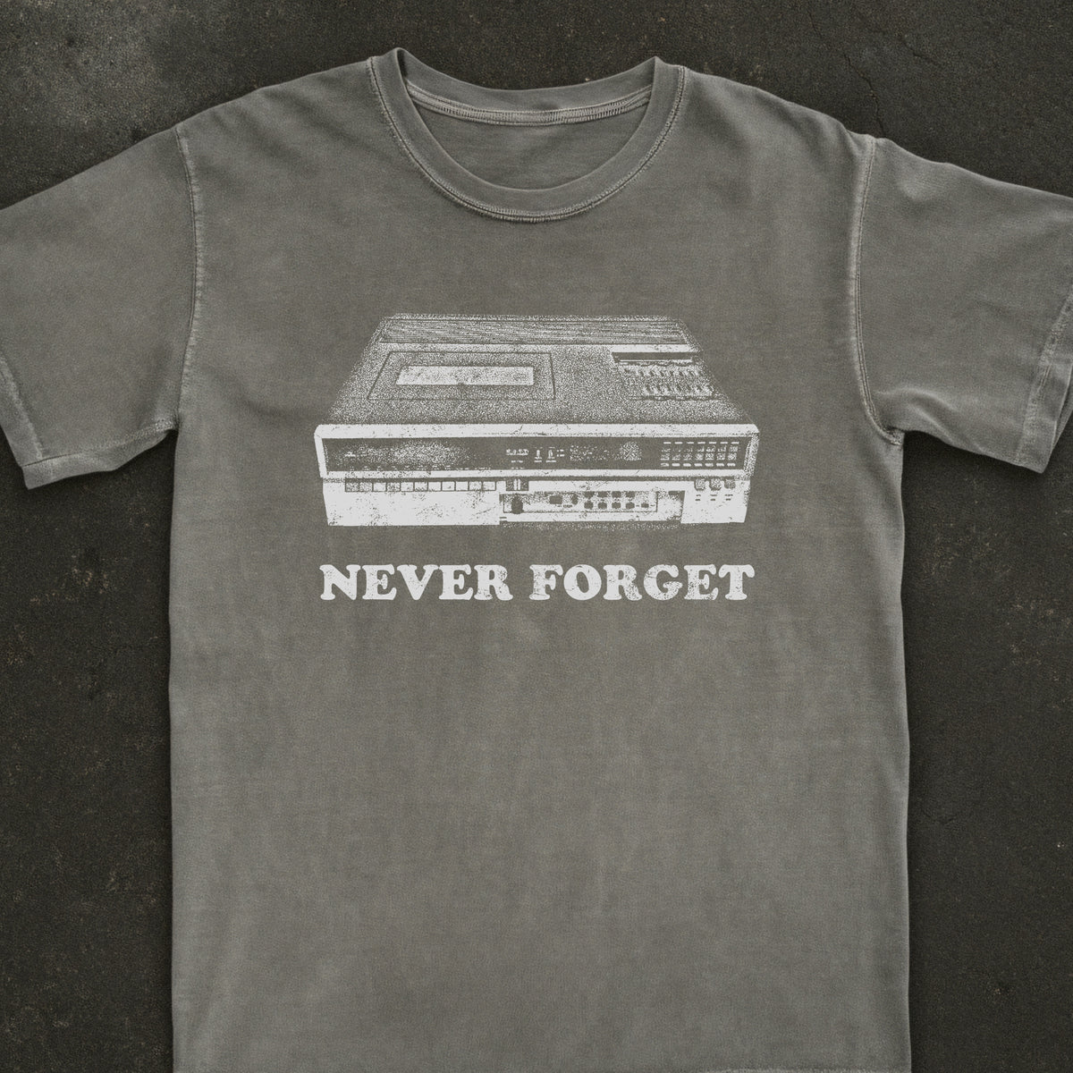Never Forget VCR Tee