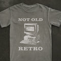 Not Old Retro PC Tee