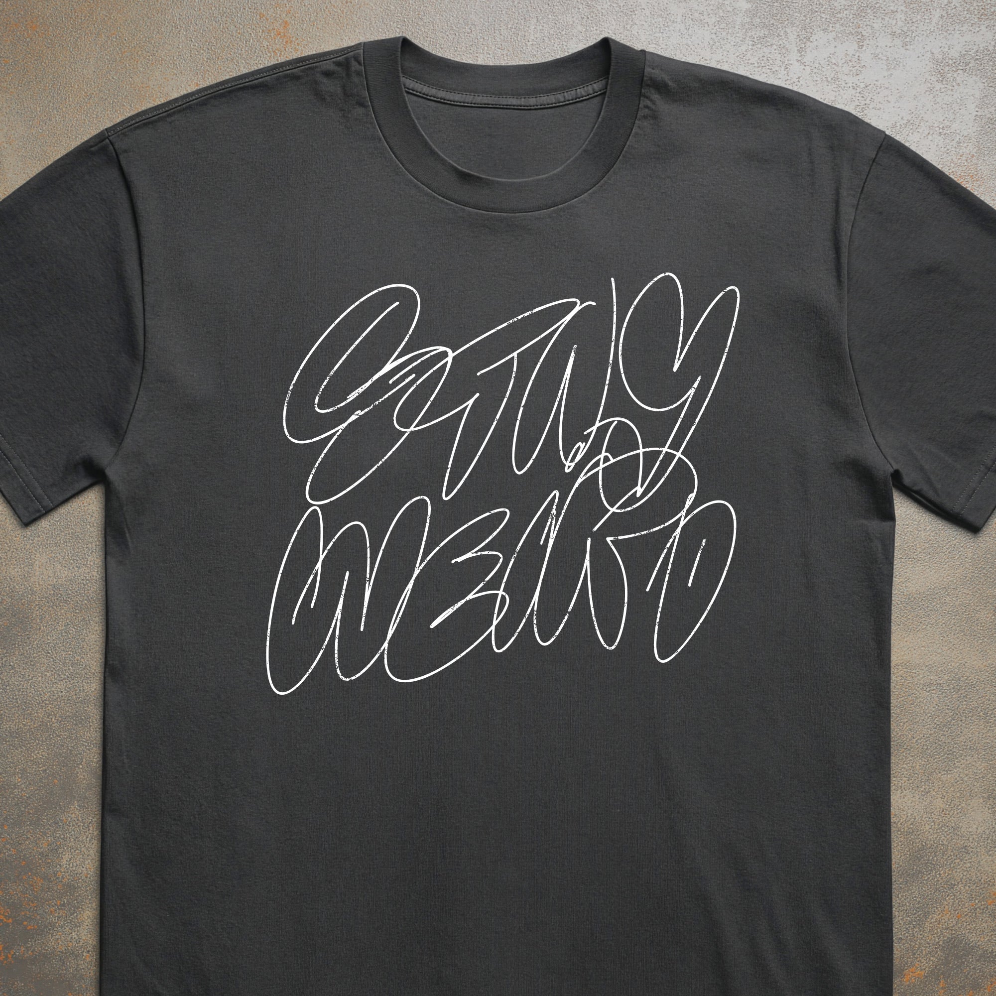 Stay Weird Scribble Tee