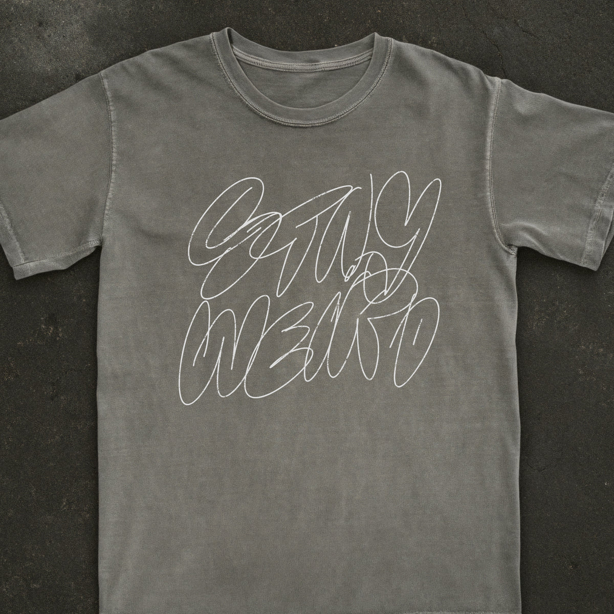 Stay Weird Scribble Tee