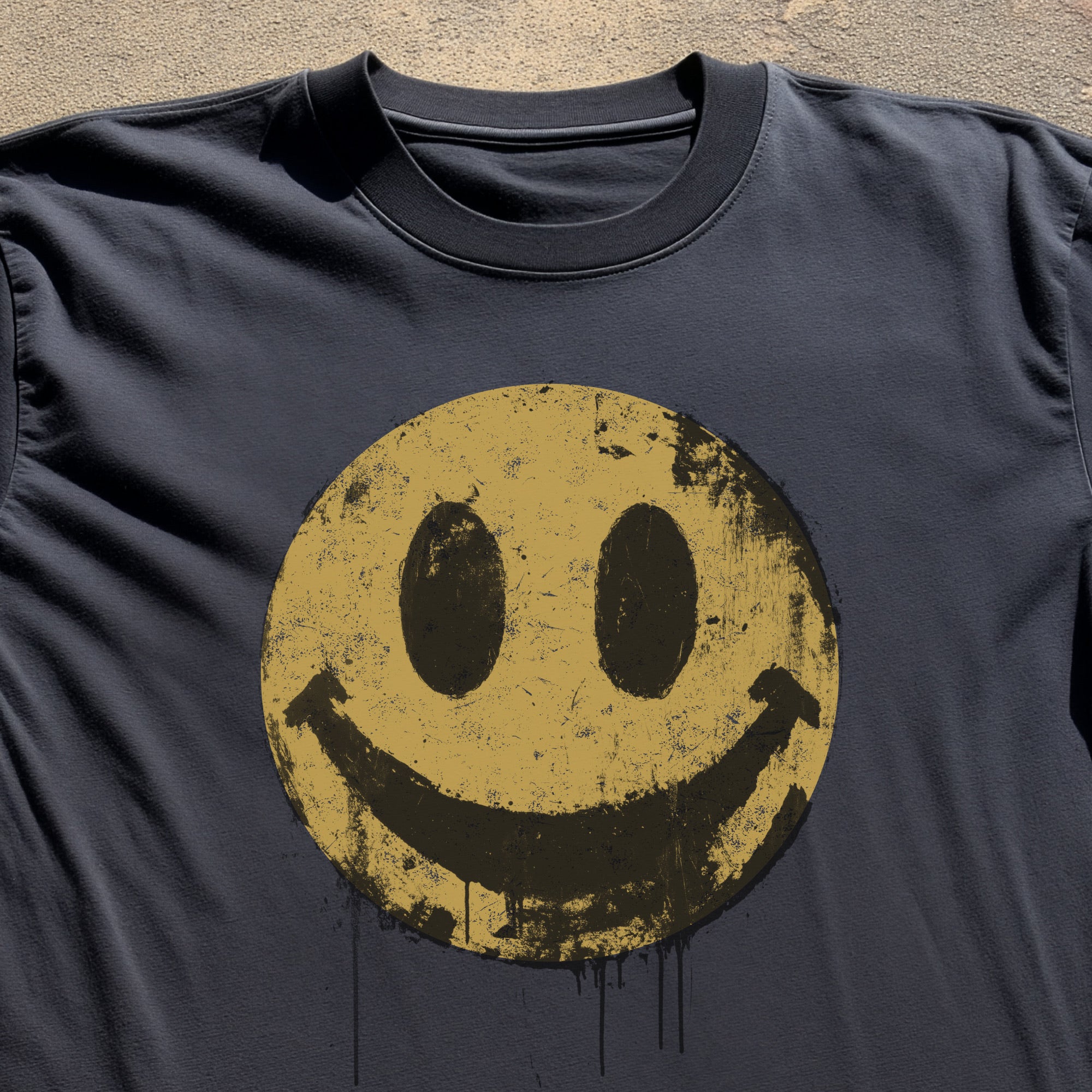 Stressed Smiley Tee