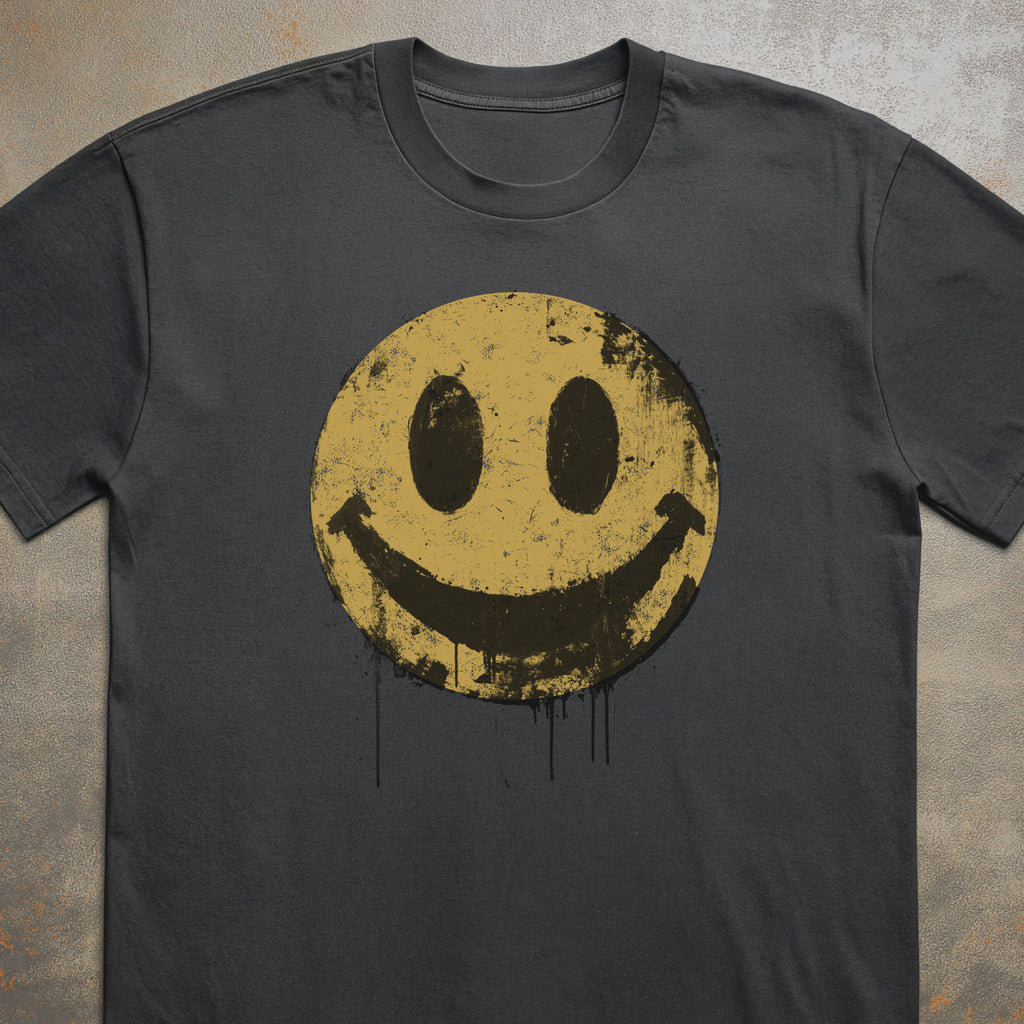 Stressed Smiley Tee
