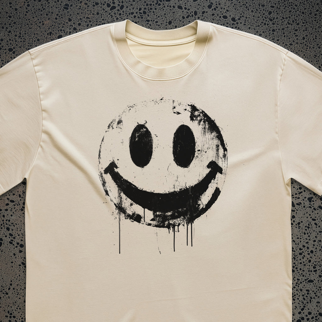 Stressed Smiley Tee
