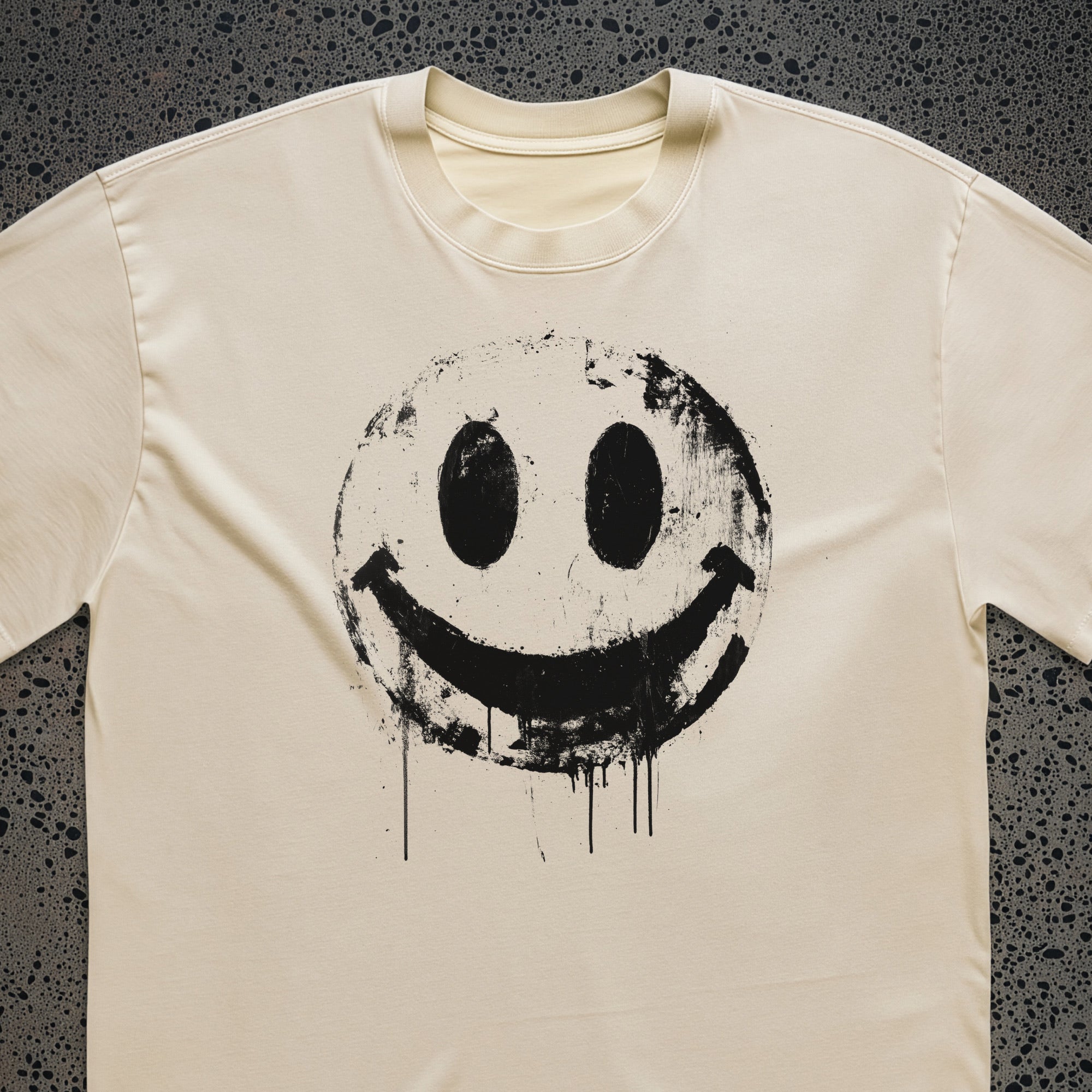 Stressed Smiley Tee