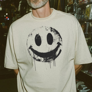 Stressed Smiley Tee