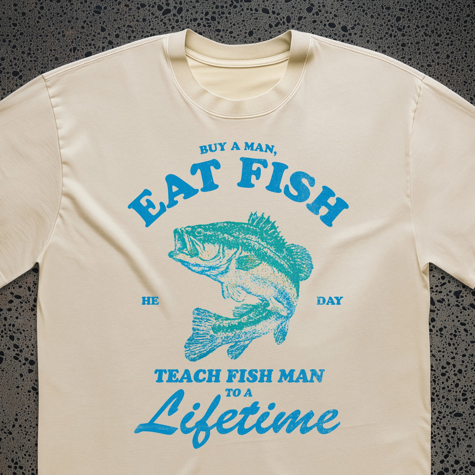 Teach Fish Man Tee