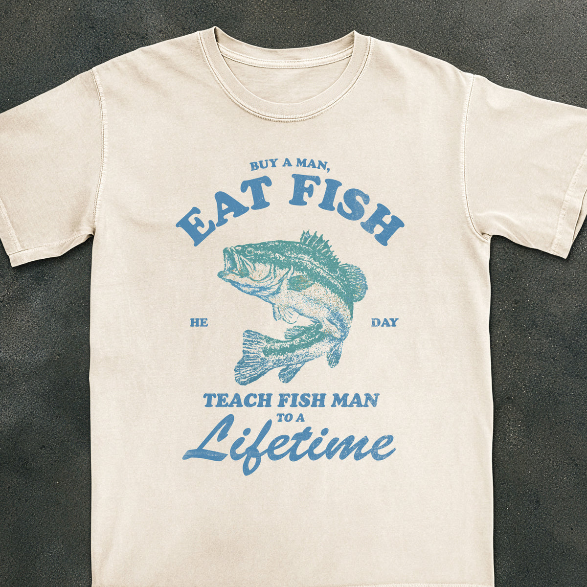 Teach Fish Man Tee