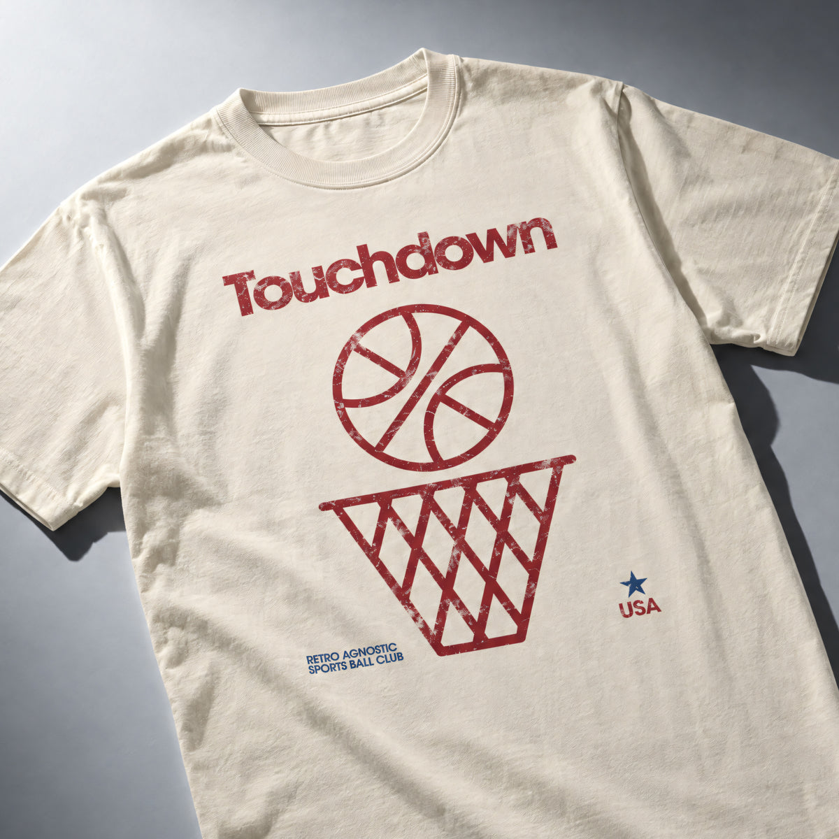 Touchdown Basket Tee