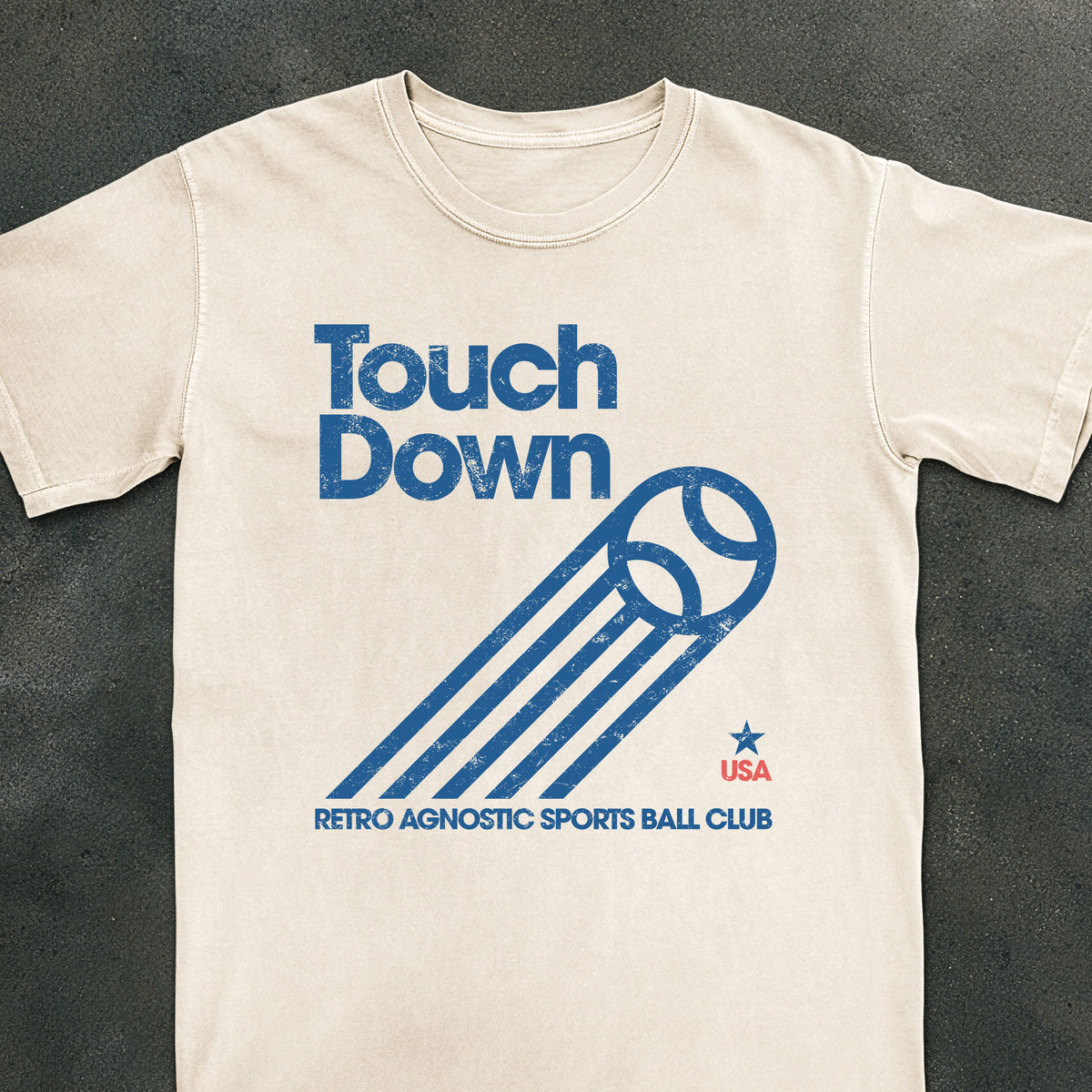 Touchdown Baseball Tee