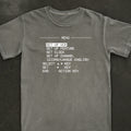 VCR Menu Tee