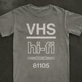 VHS Hi-Fi Badge Tee